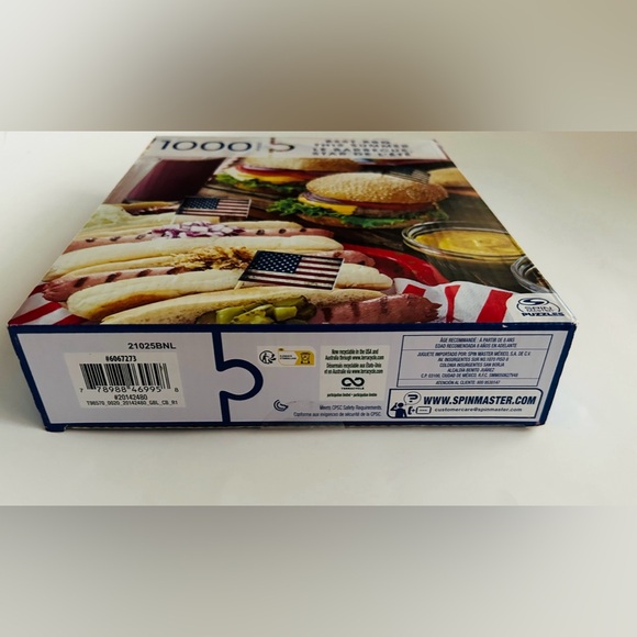 New “Best BBQ This Summer” 1000 Piece Puzzle Spin Master 24” x 18” - Picture 8 of 11